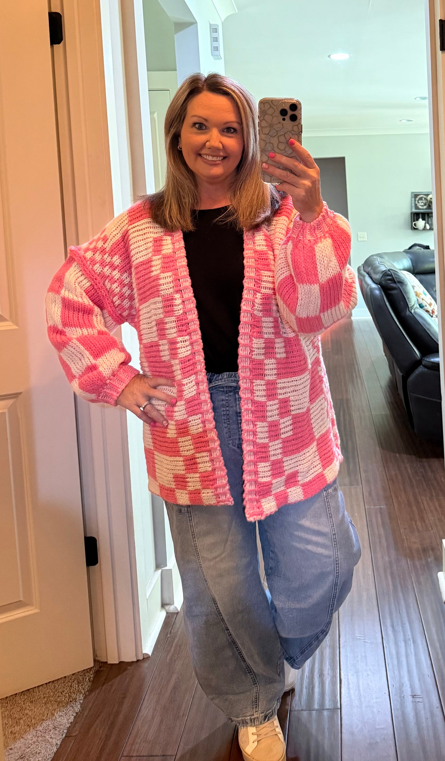 LOOSE FIT CHUNKY CARDIGAN