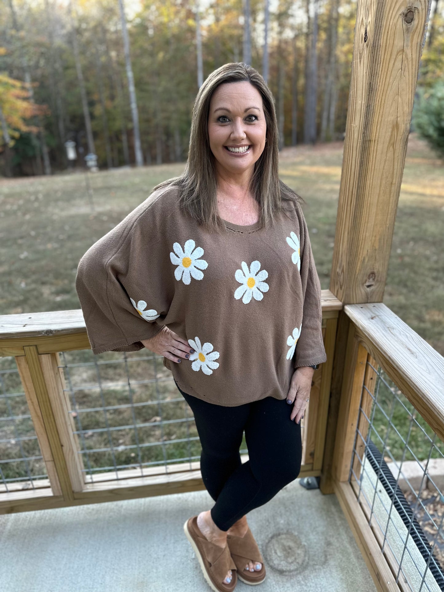 FOREVER FLOWER SWEATER