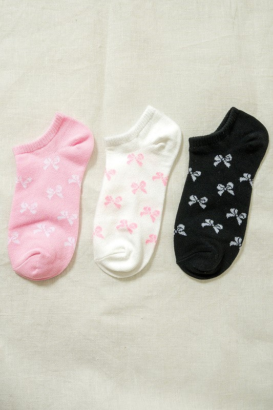 RIBBON PRINTED SOCKS