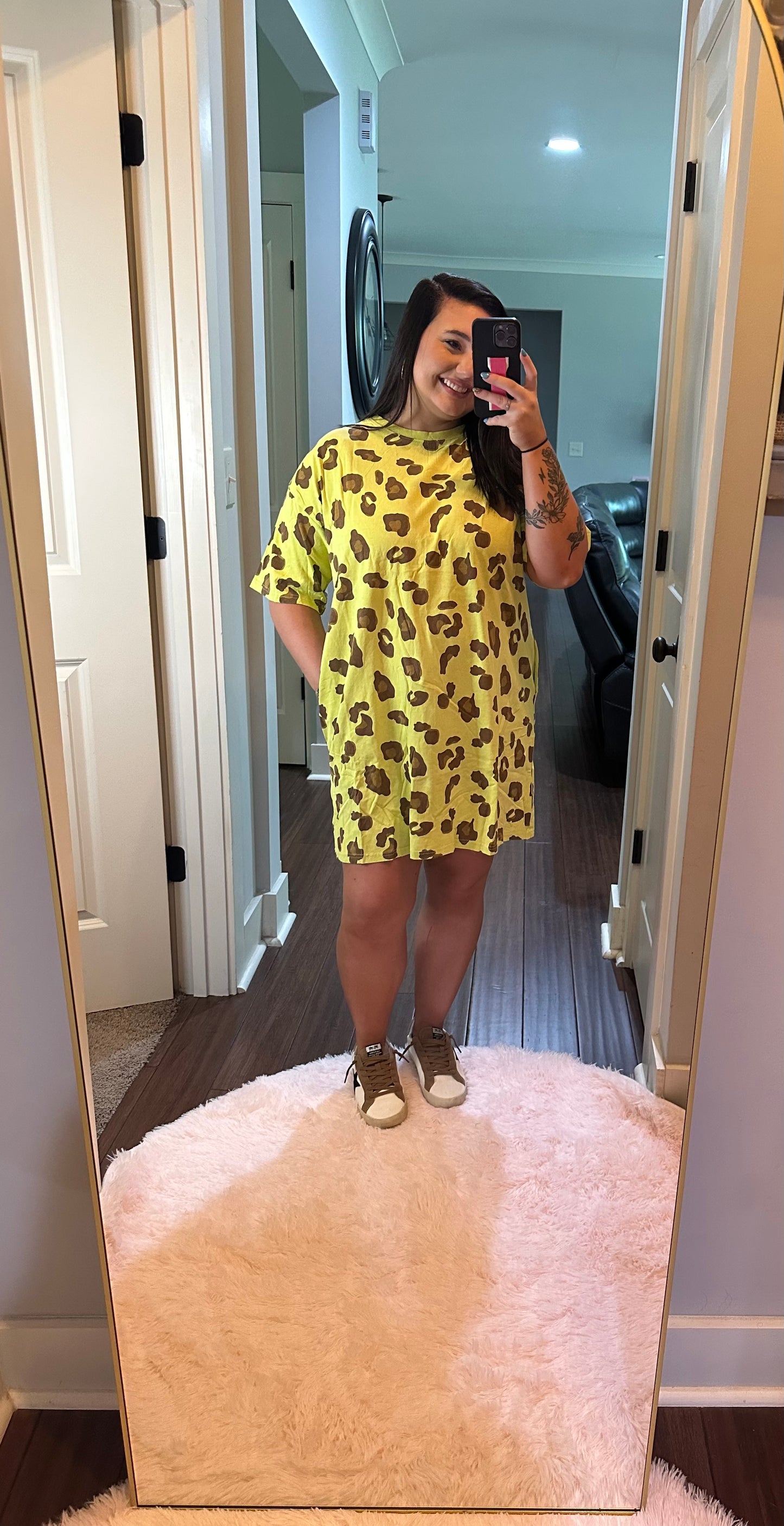 CHEETAH GIRL DRESS