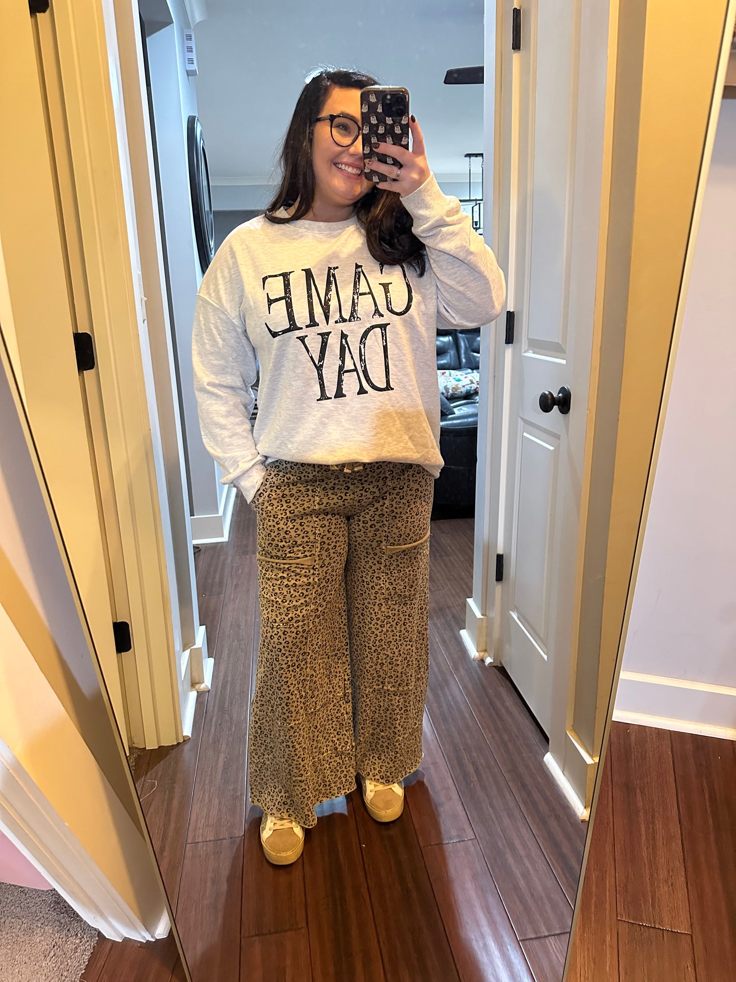VINTAGE GAME DAY BAGGY SWEATSHIRT