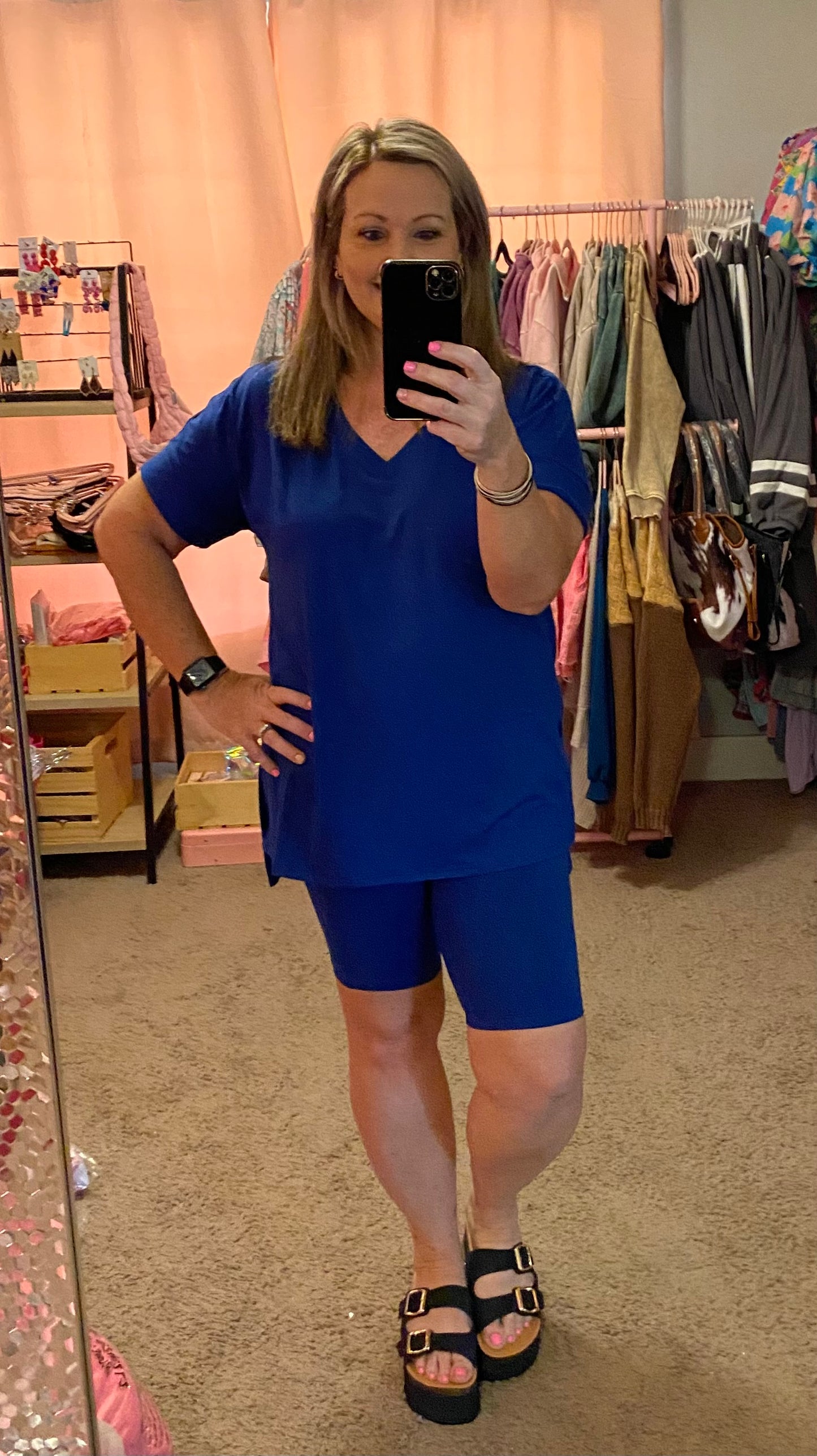 BRANDI TOP AND SHORTS SET
