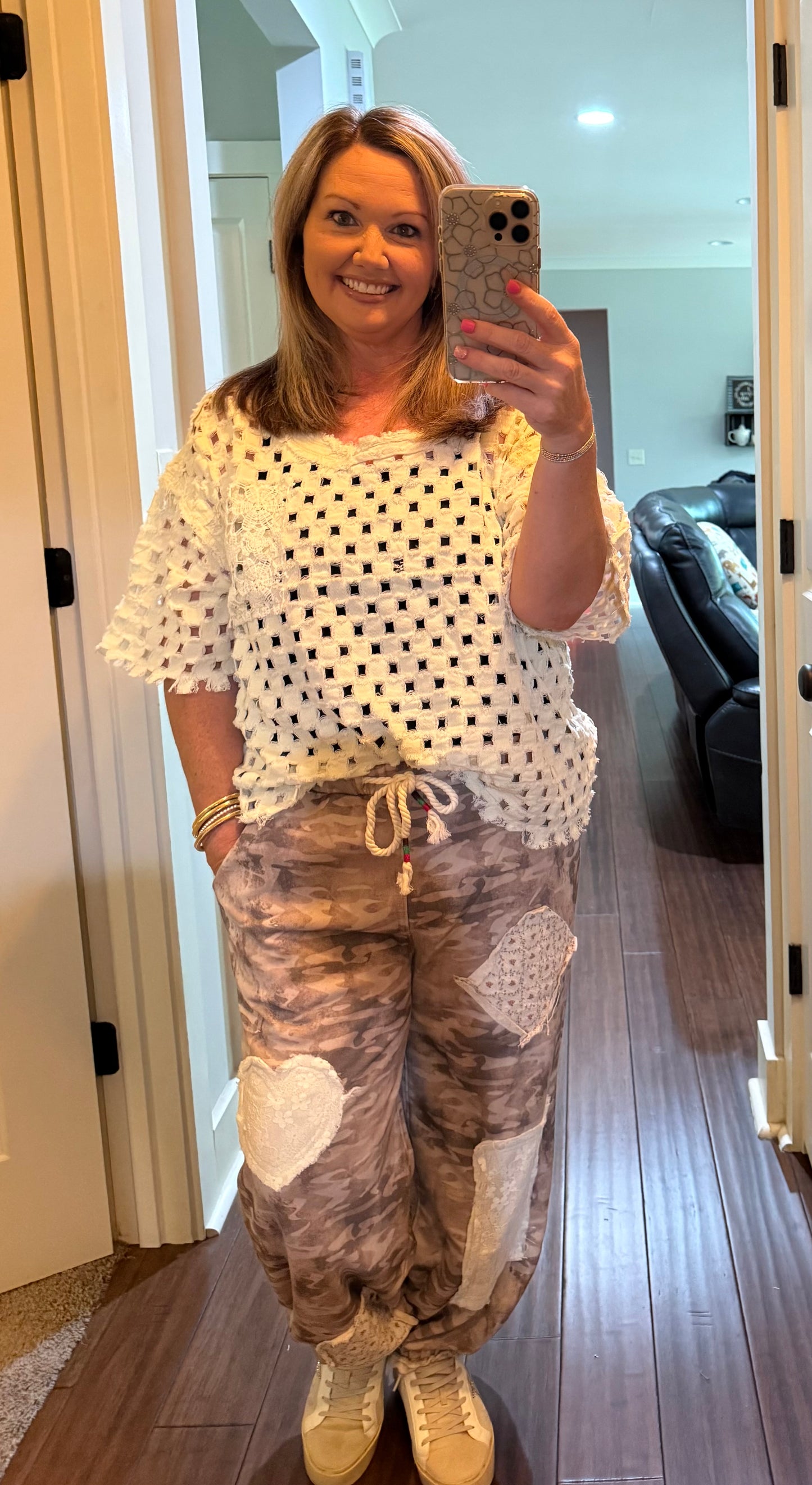 CROCHET PULLOVER