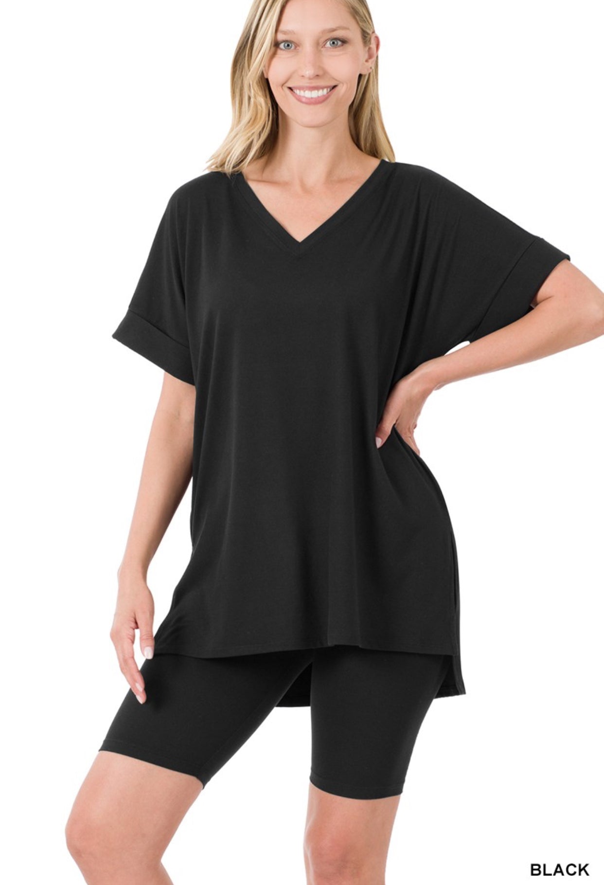 BRANDI TOP AND SHORTS SET