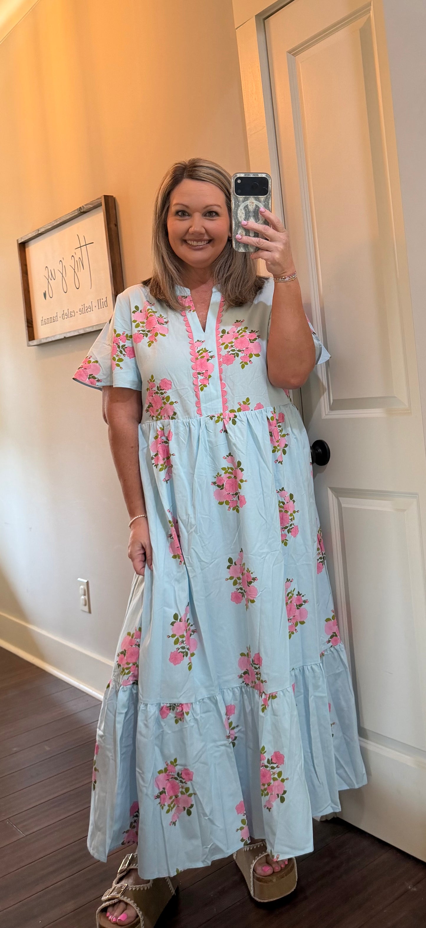 RIC RAC MAXI DRESS