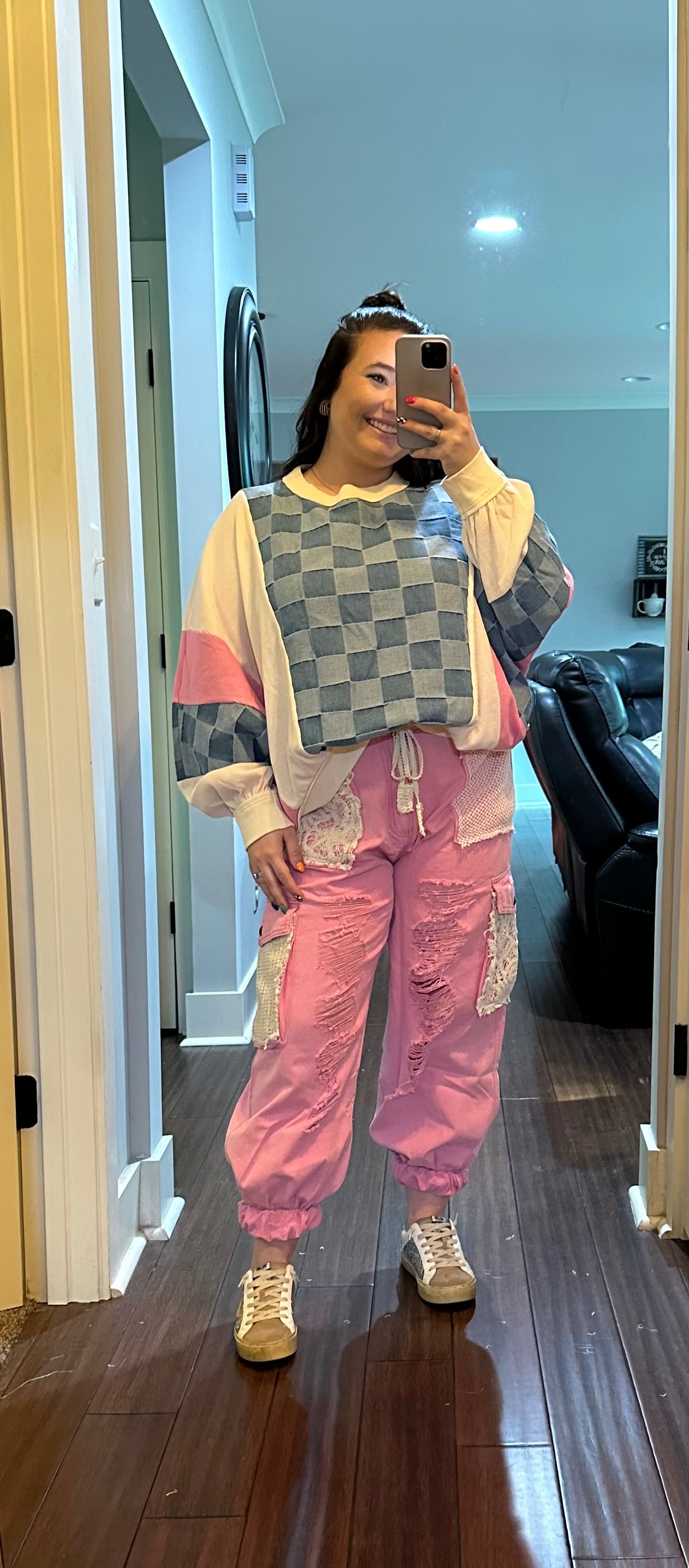 BUBBLEGUM PINK JOGGER PANTS