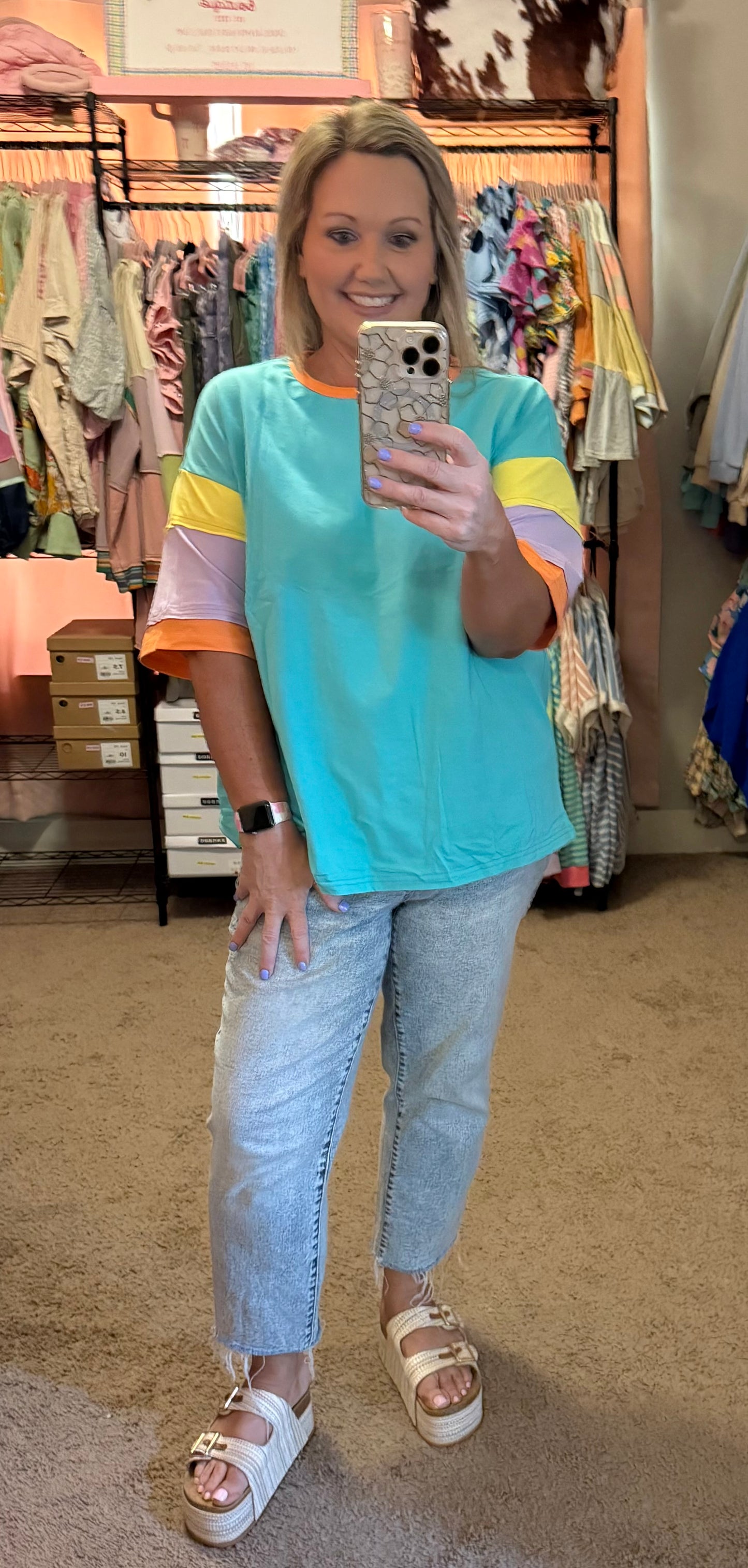 COLORBLOCK TOP