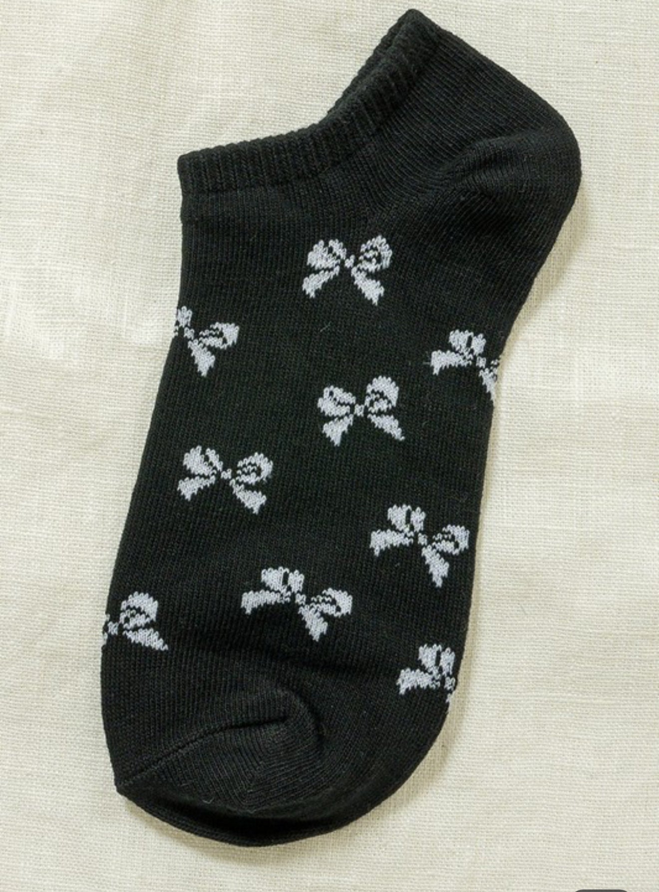RIBBON PRINTED SOCKS