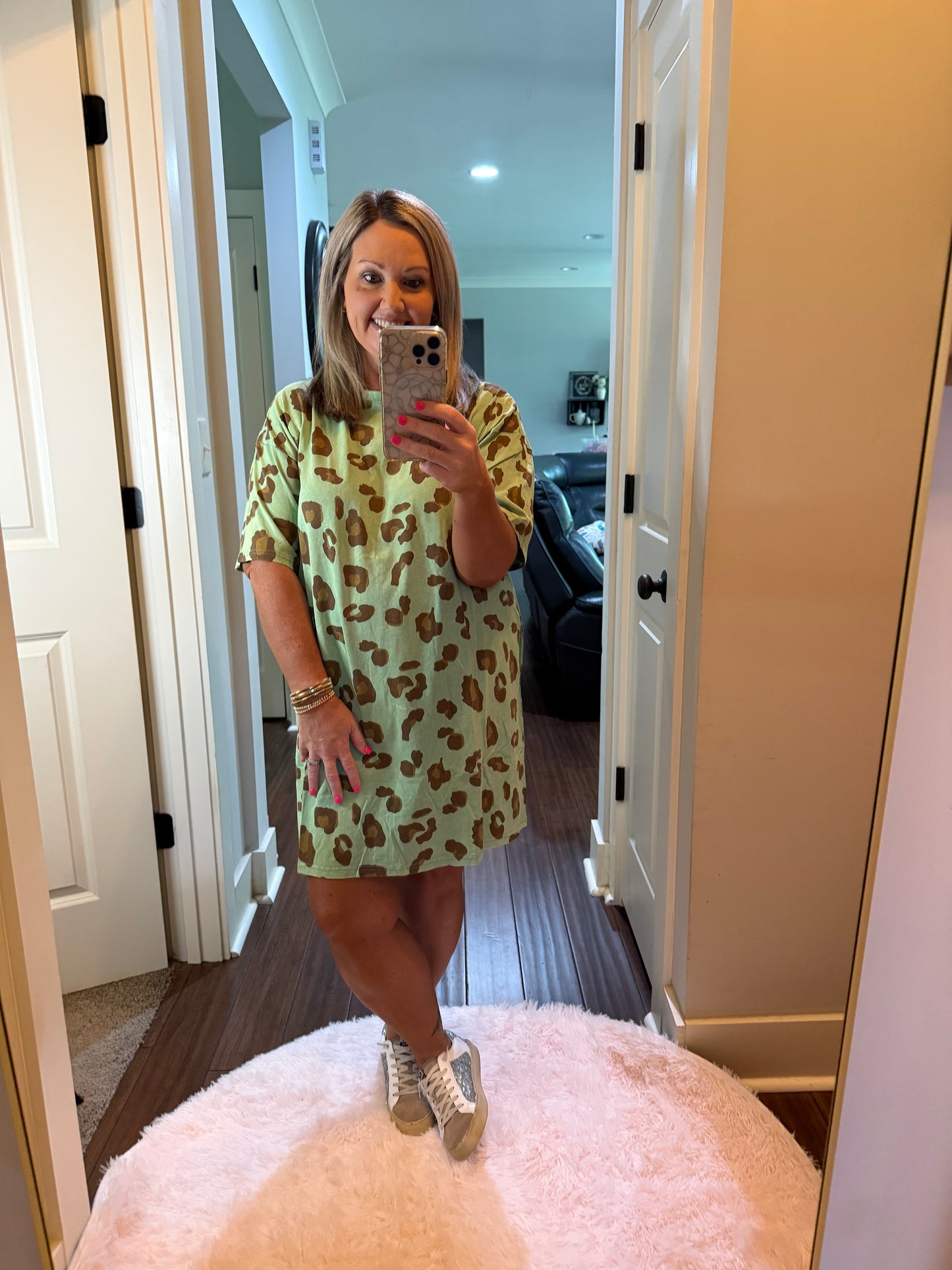 CHEETAH GIRL DRESS