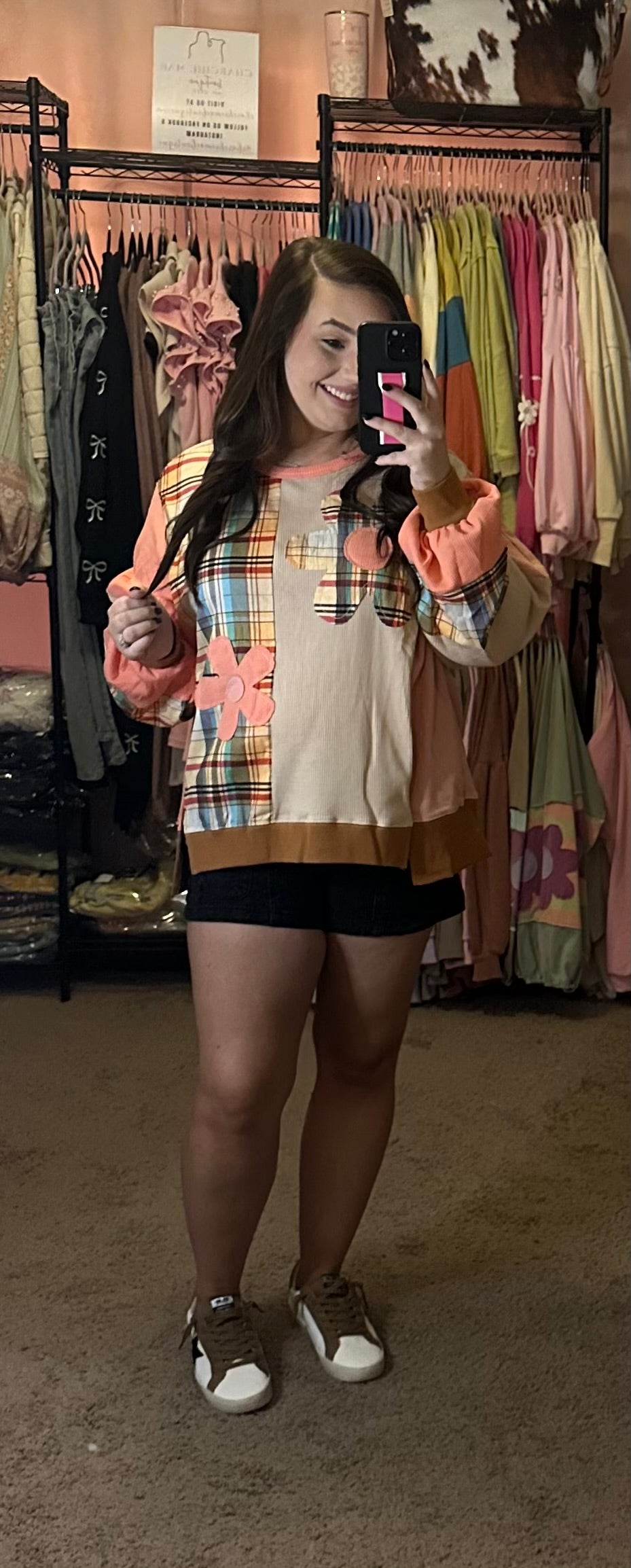 JUNO PATCHWORK TOP