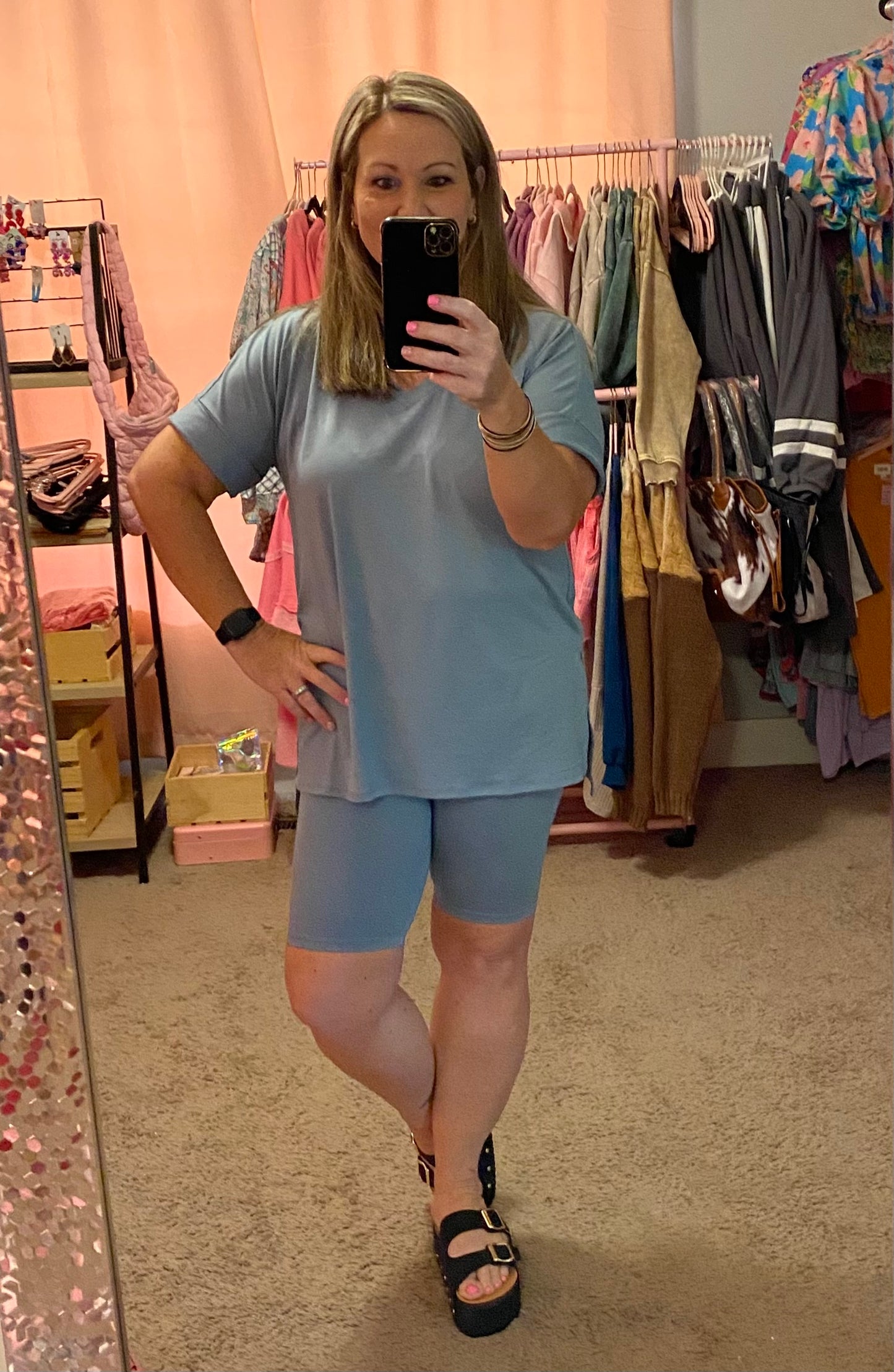 BRANDI TOP AND SHORTS SET
