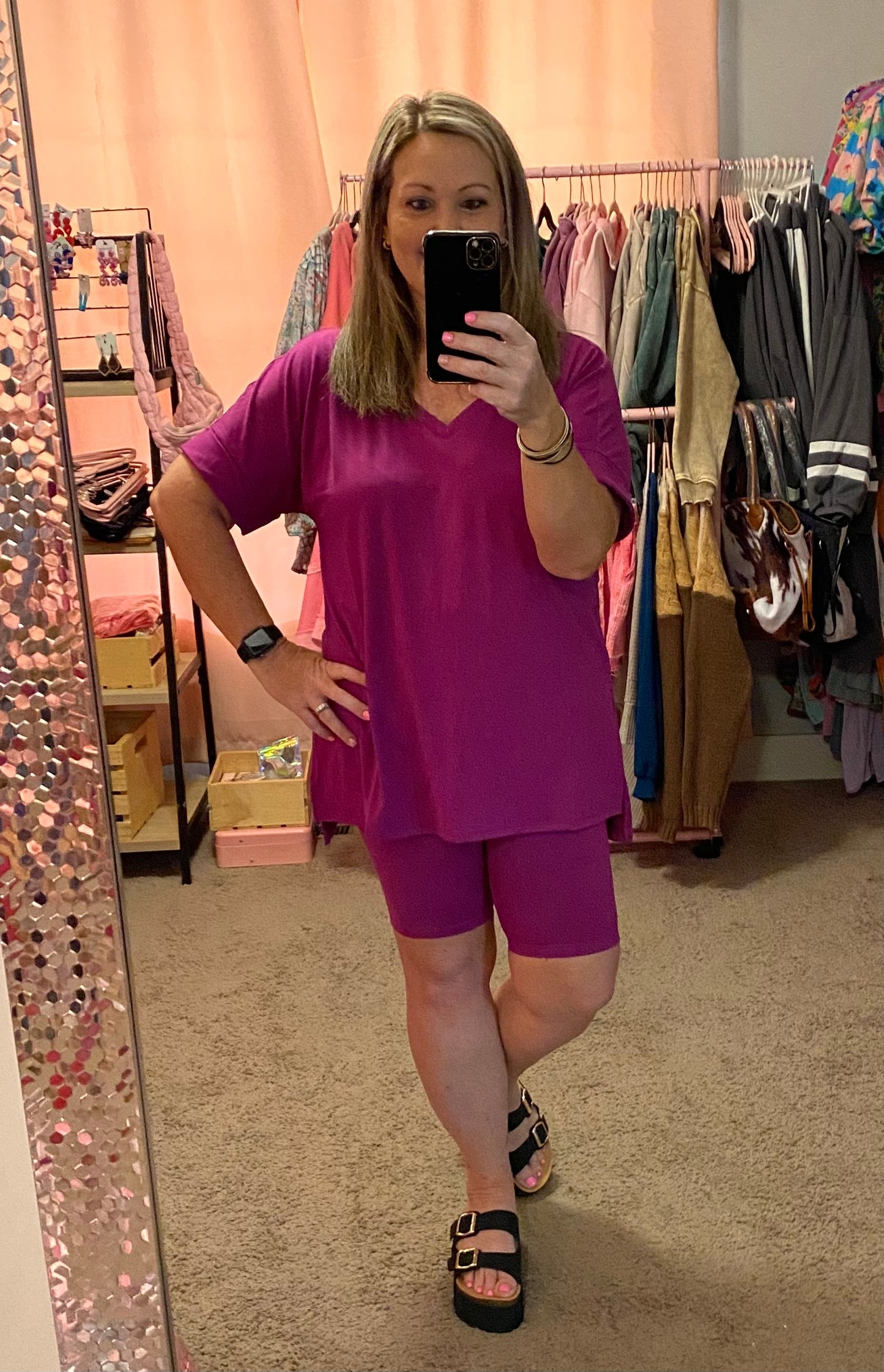 BRANDI TOP AND SHORTS SET