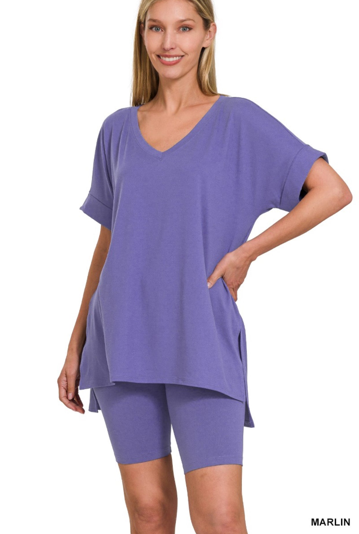BRANDI TOP AND SHORTS SET