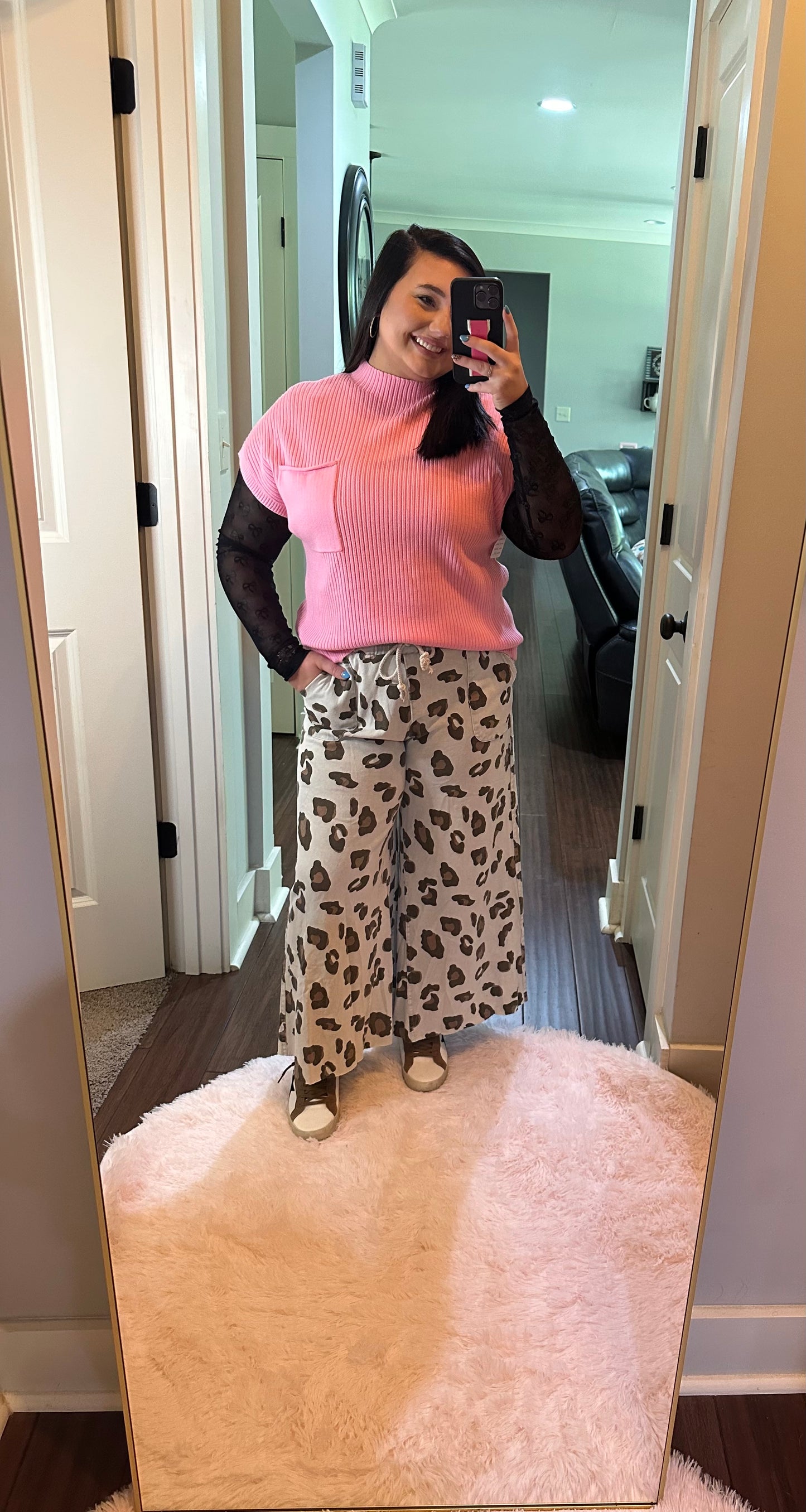 ANIMAL PRINT PANTS