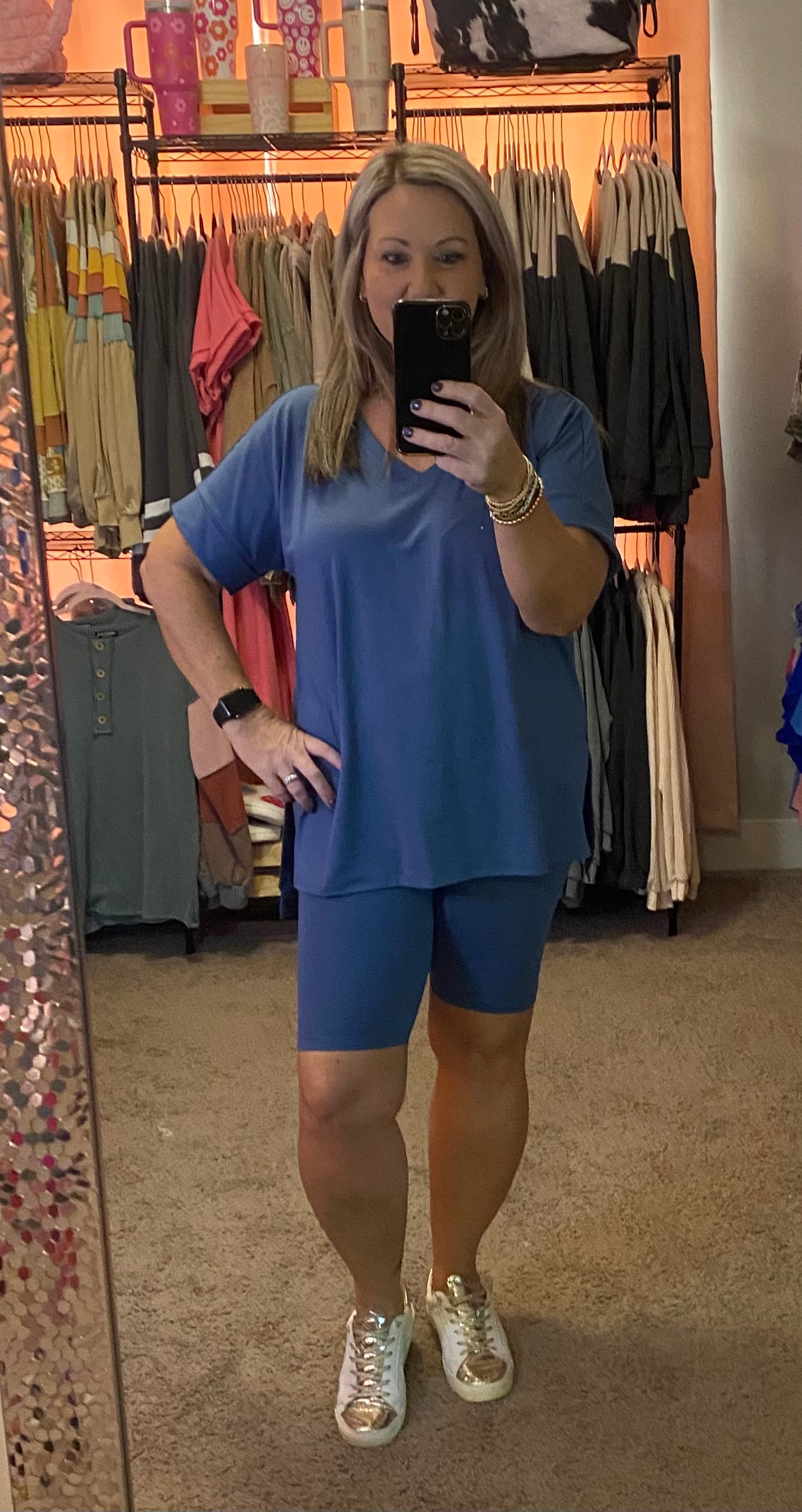 BRANDI TOP AND SHORTS SET