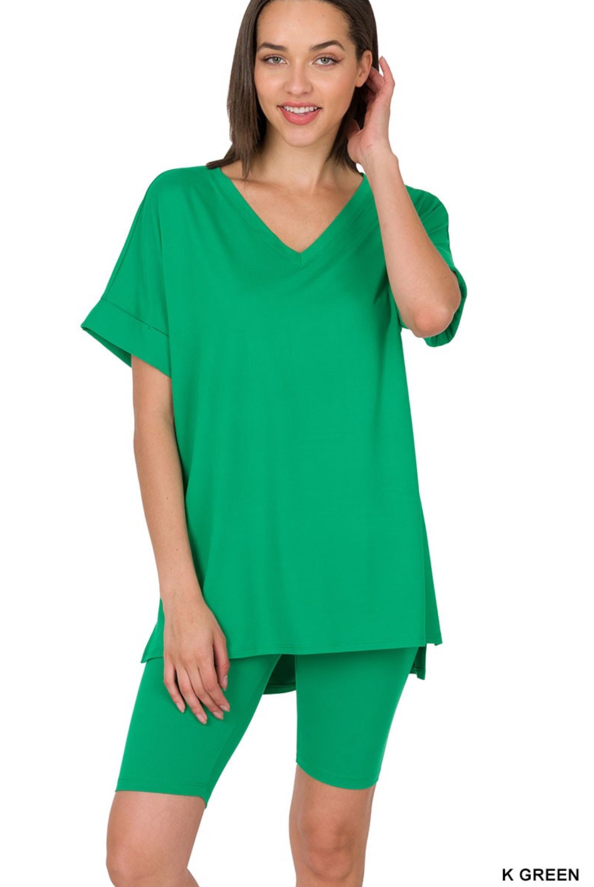 BRANDI TOP AND SHORTS SET