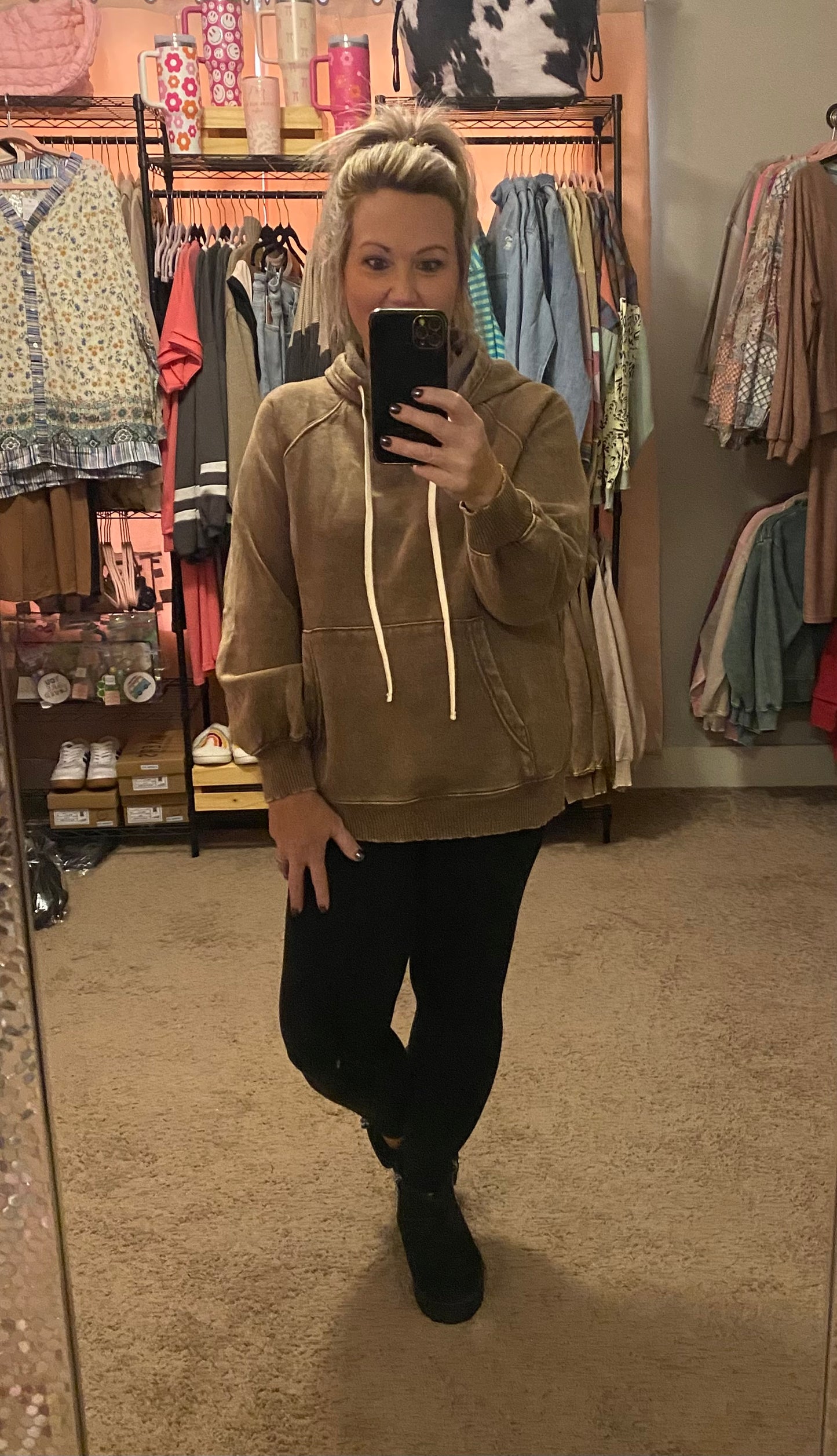 BB ACID WASH HOODIE
