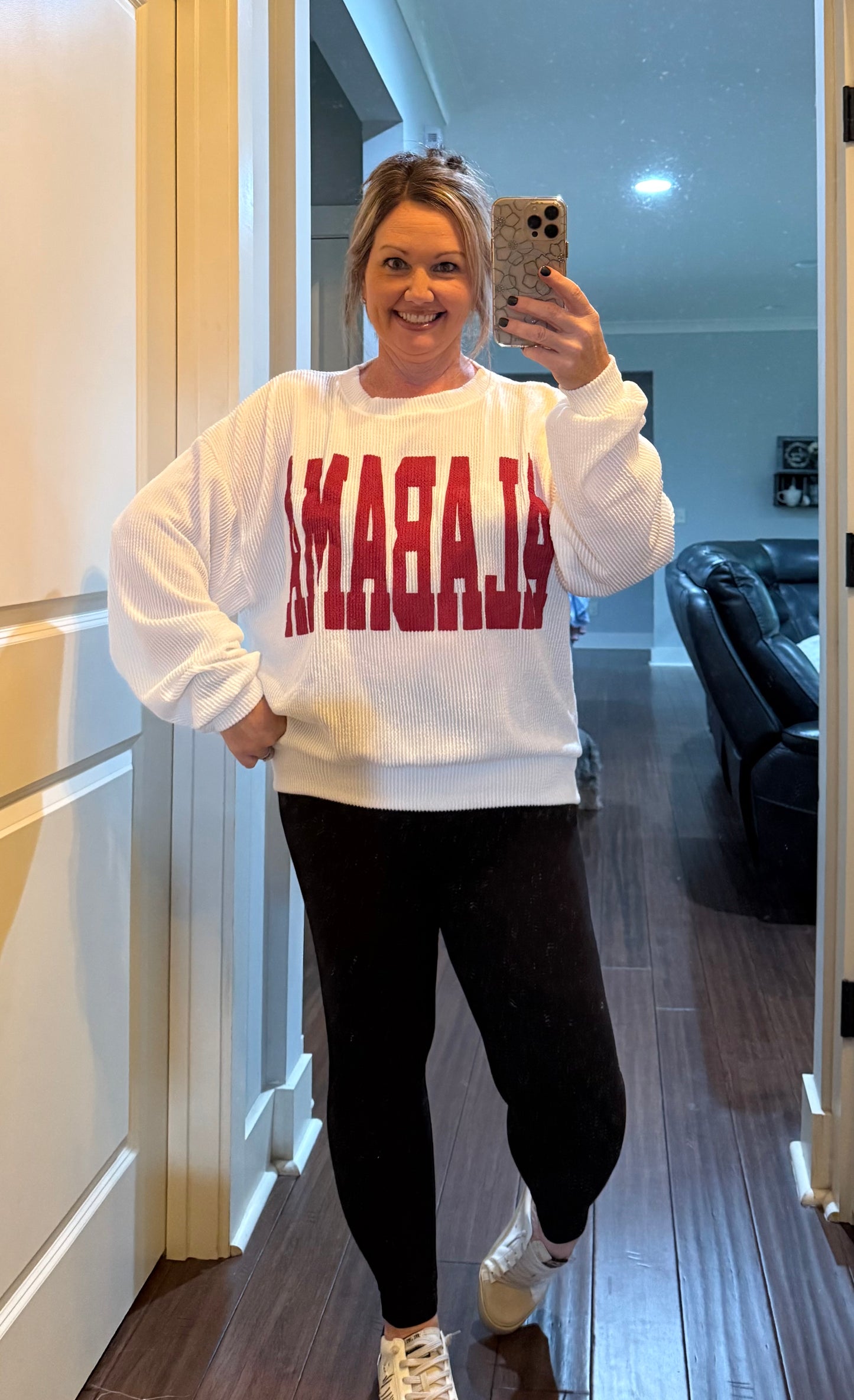 ALABAMA Graphic Print Crewneck