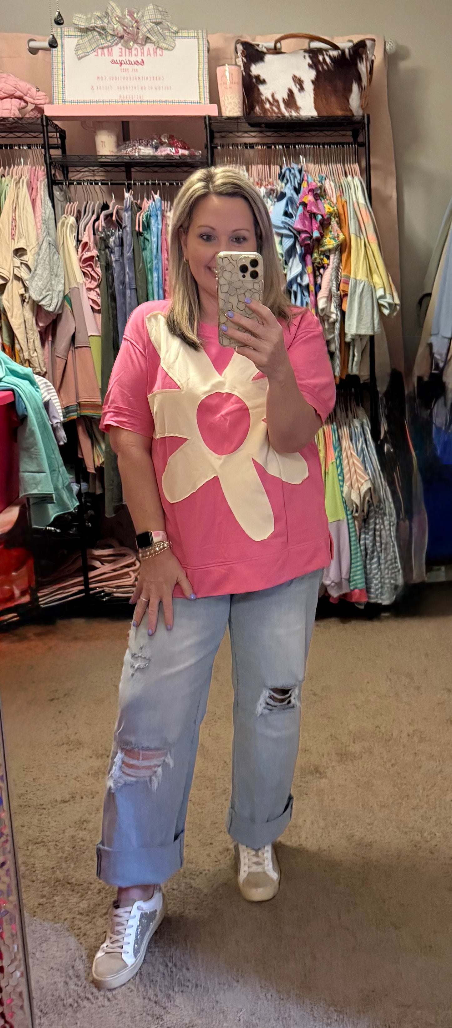 WHIMSY FLOWER TOP