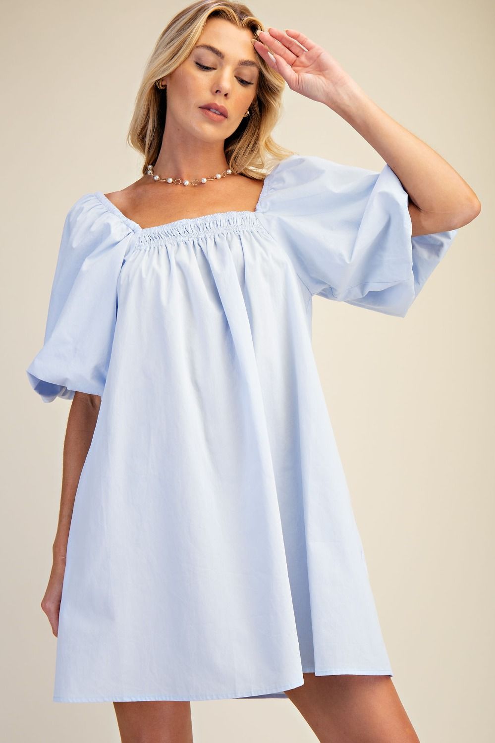 MARYANNE POPLIN DRESS