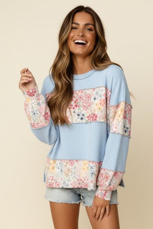 FRENCH TERRY FLORAL **REGULAR AND CURVY**