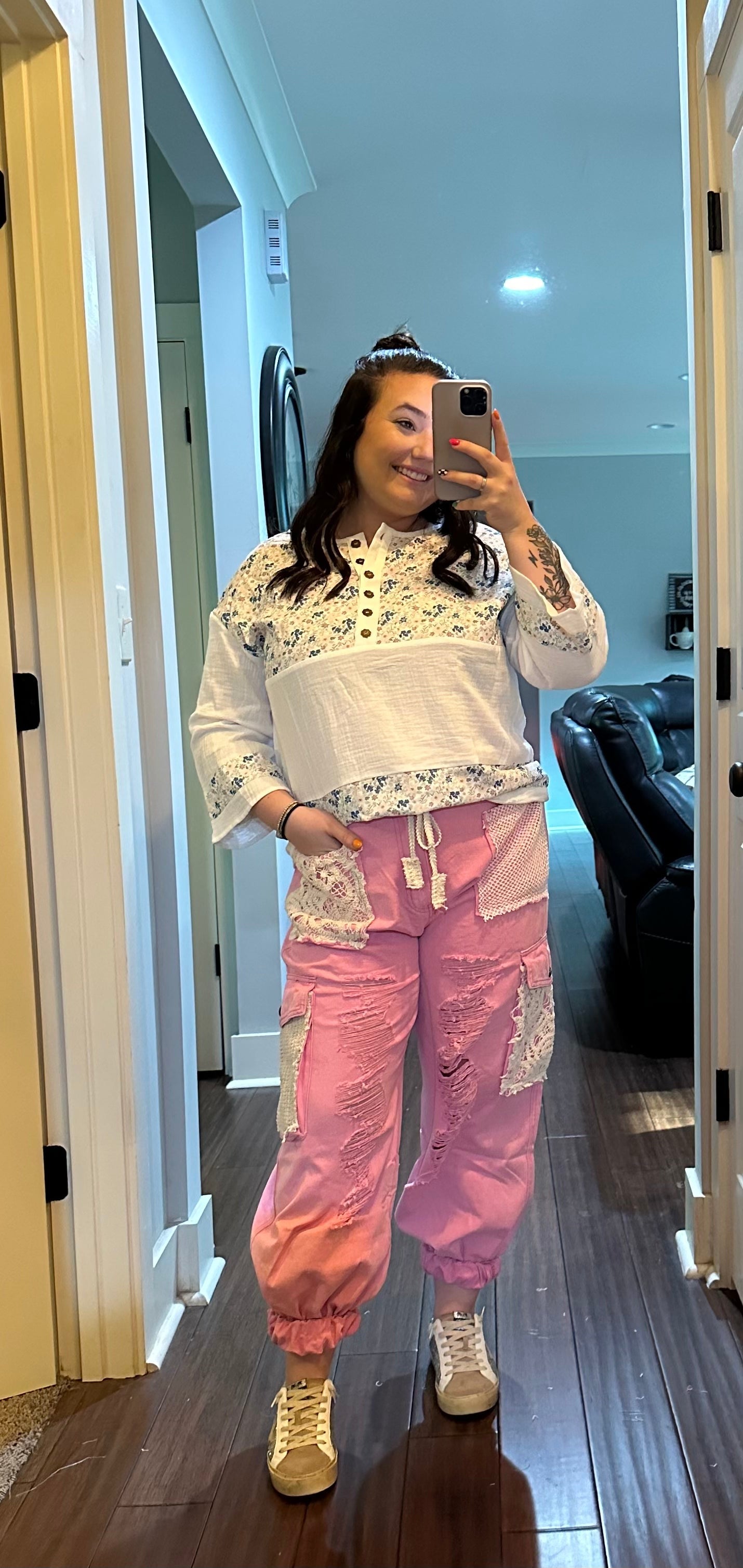 BUBBLEGUM PINK JOGGER PANTS
