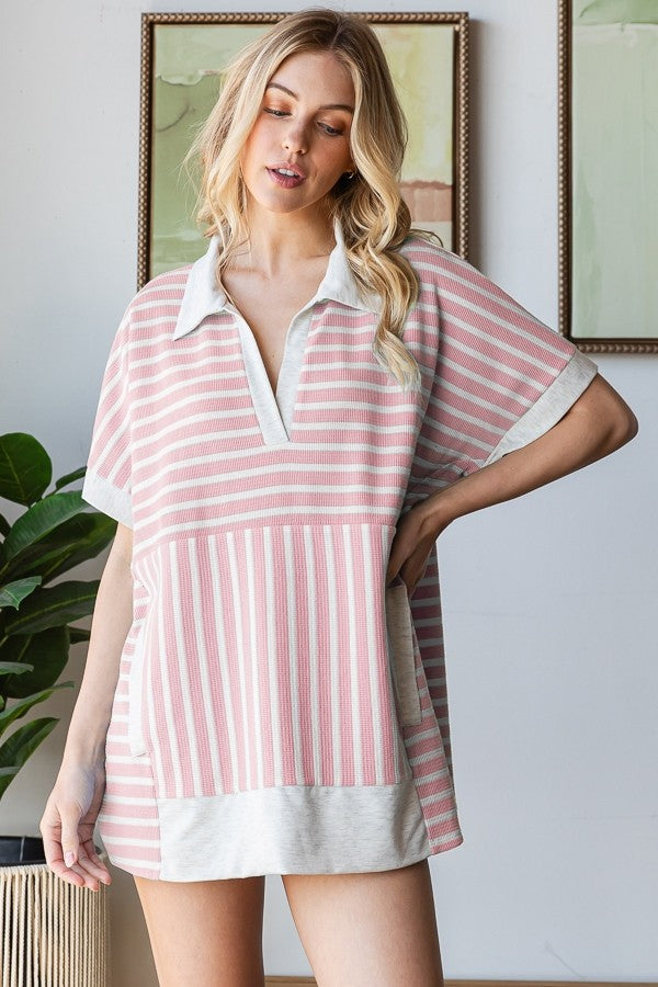 MABEL STRIPED TOP
