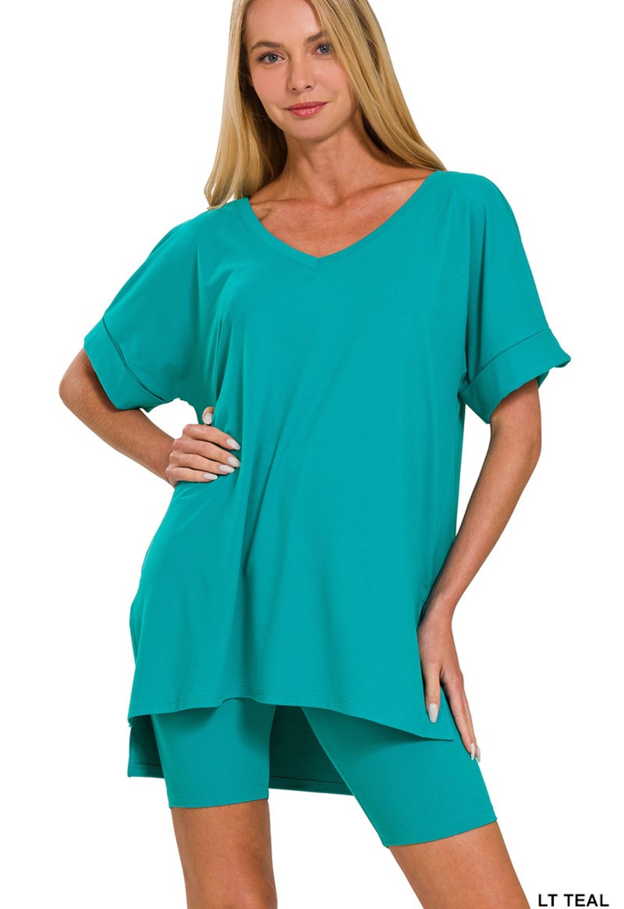 BRANDI TOP AND SHORTS SET