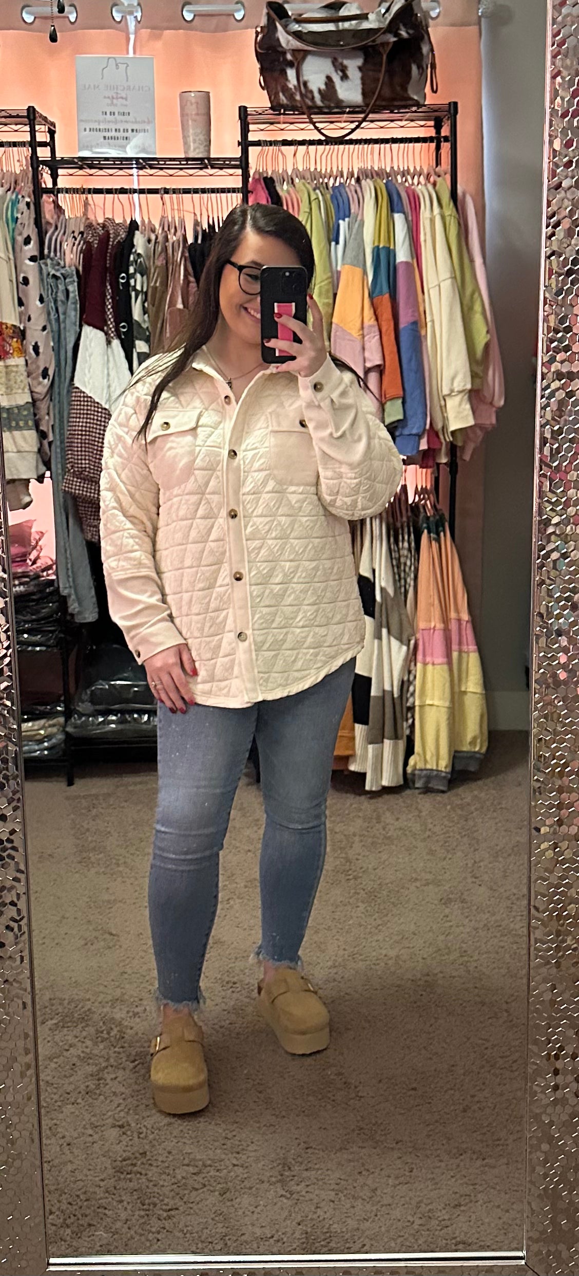 FAITH QUILTED SHACKET