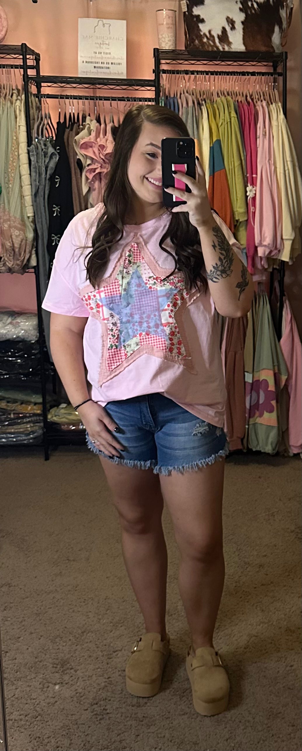 STAR PATCH TEE