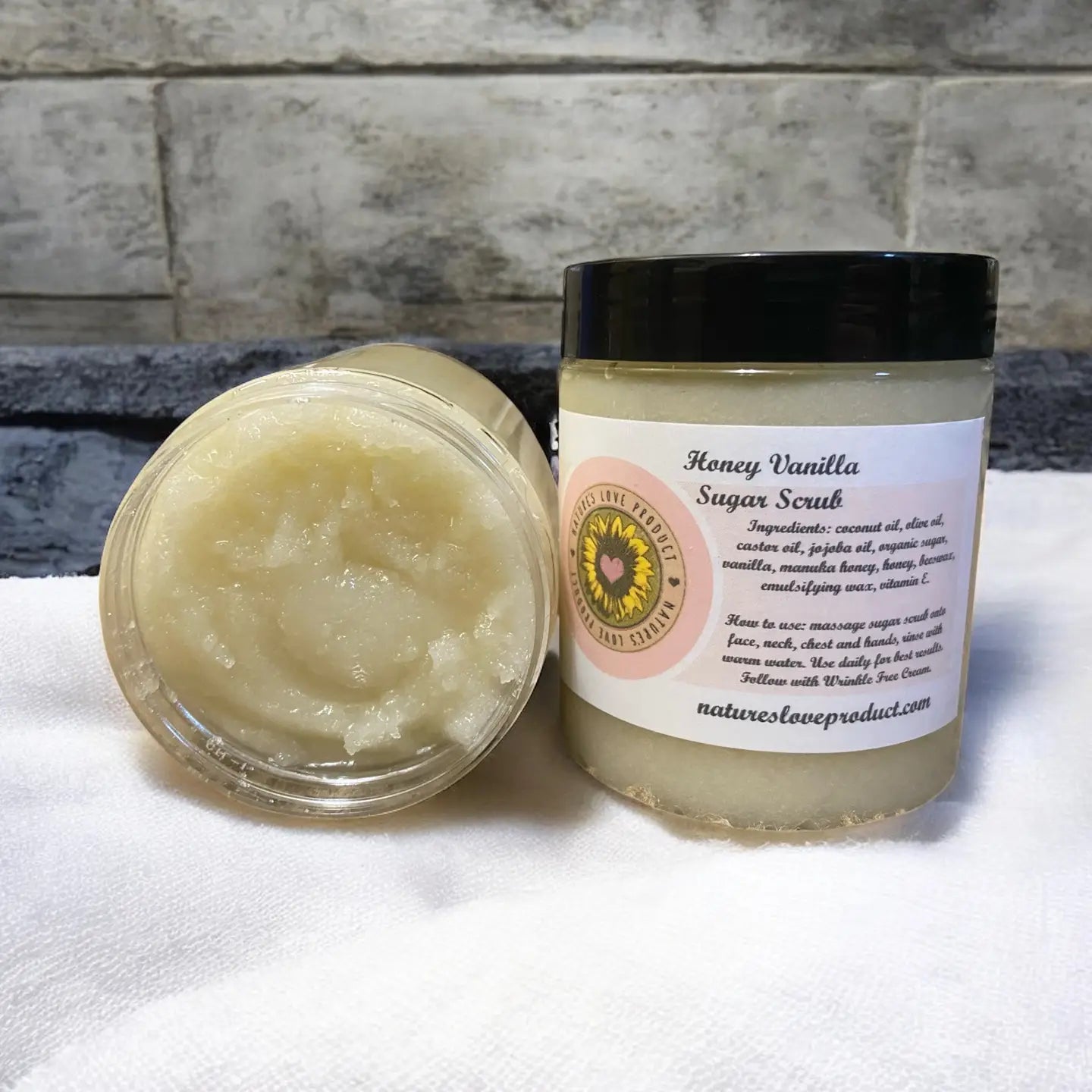 NATURE'S LOVE HONEY VANILLA SCRUB