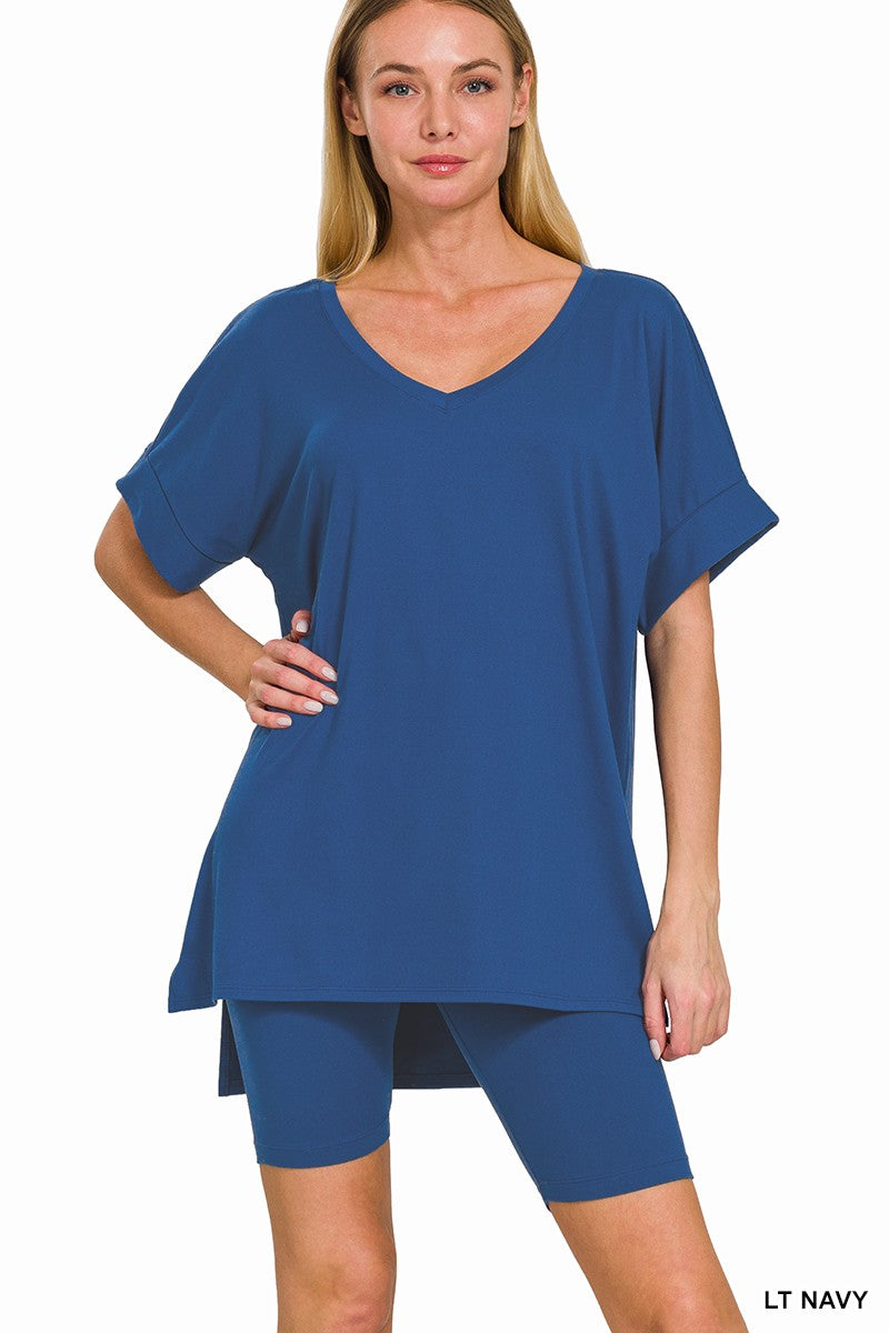 BRANDI TOP AND SHORTS SET
