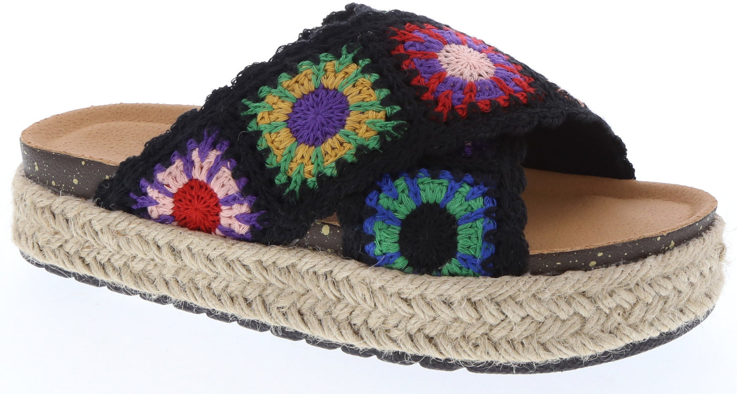 PLATFORM ESPADRILLE SANDAL