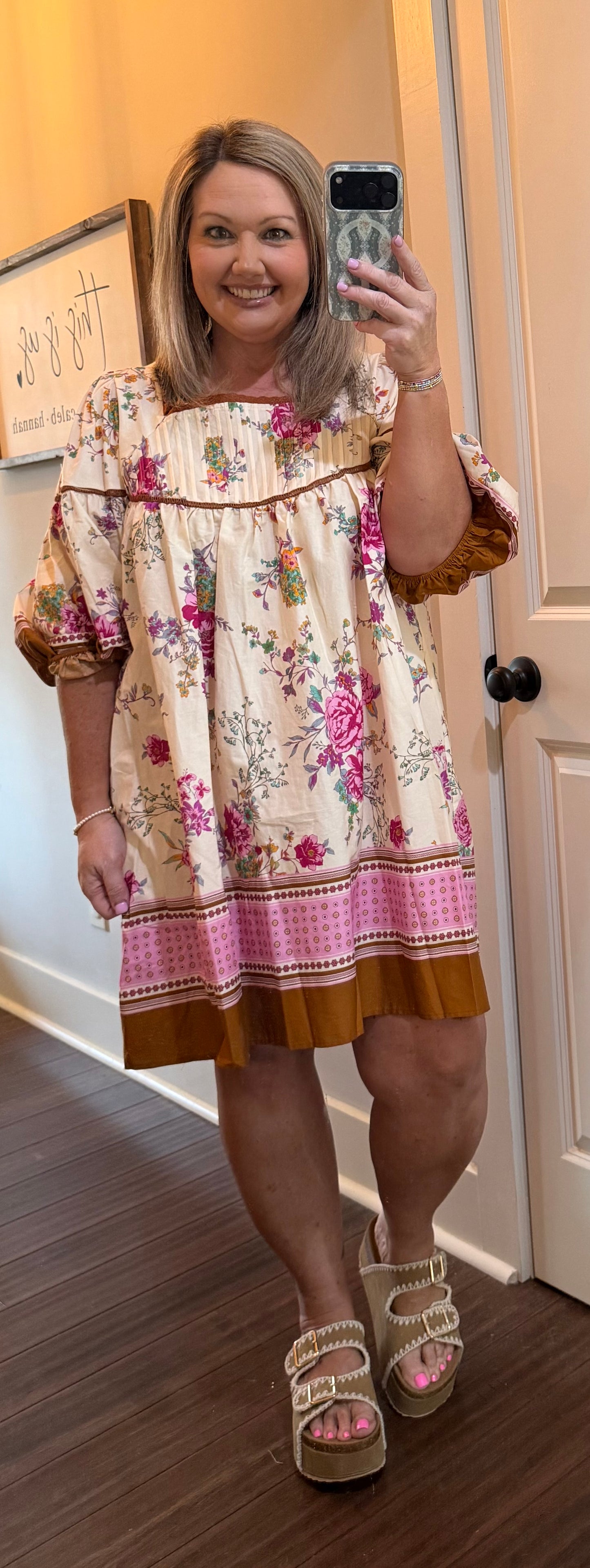 POPLIN DRESS