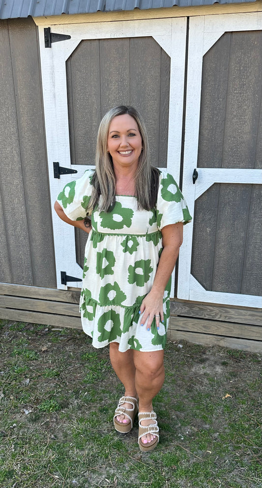 COLLINS FLOWER PRINT DRESS