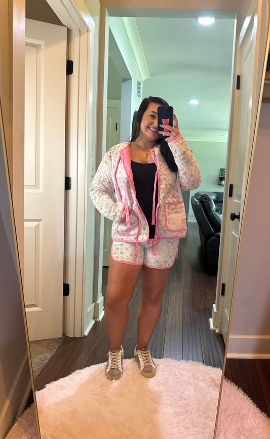 QUINN QUILTED  JACKET