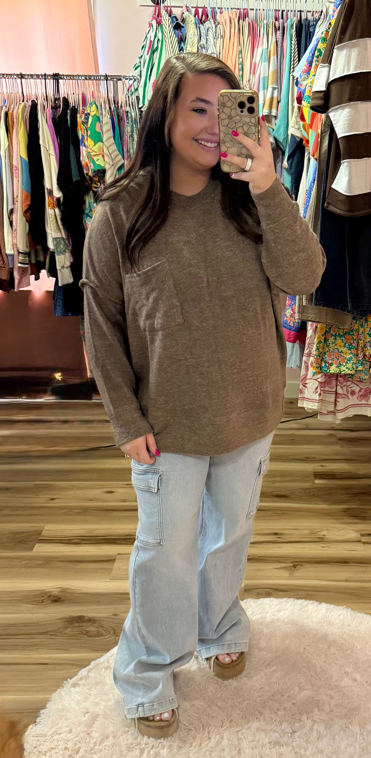 MAGGIE MELANGE SWEATER