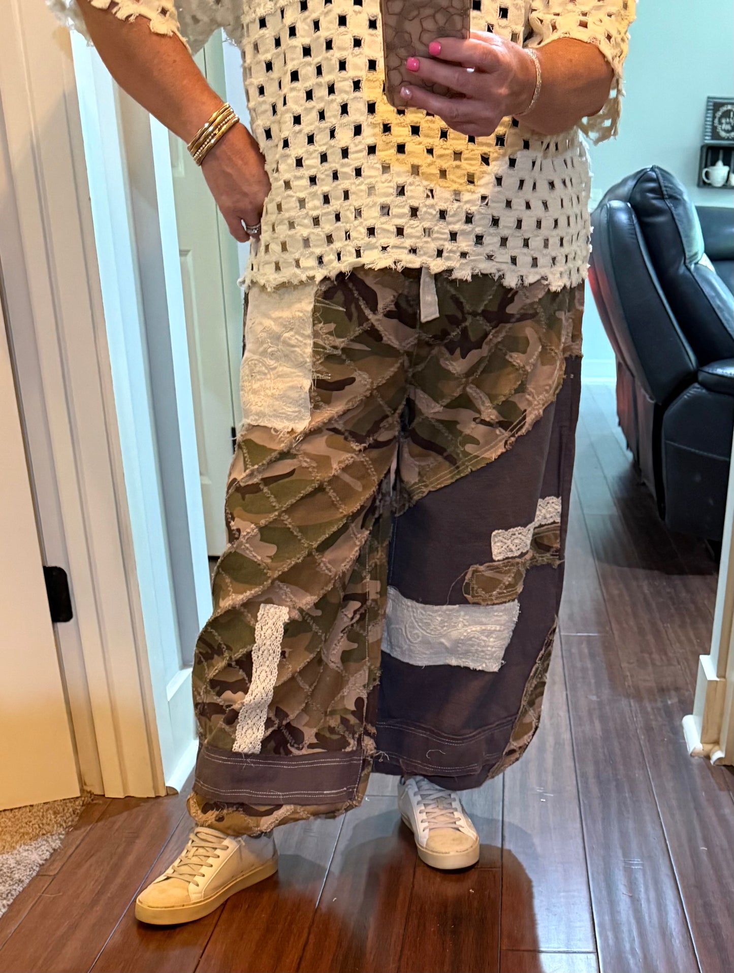 PATCHWORK JOGGERS