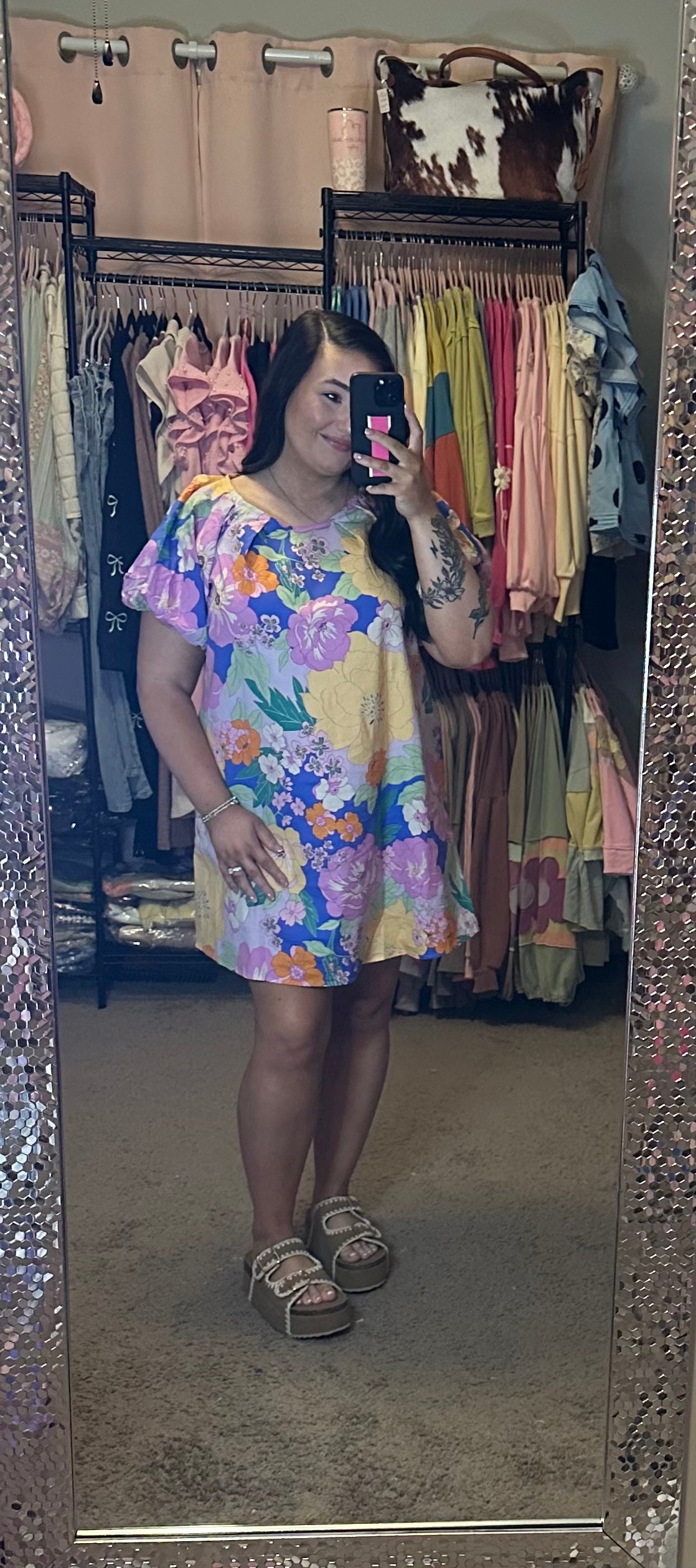 QUINN POPLIN DRESS