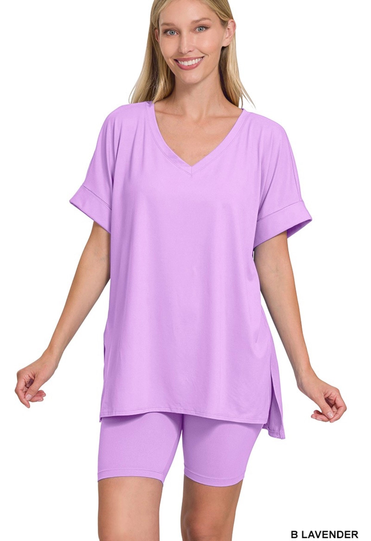BRANDI TOP AND SHORTS SET