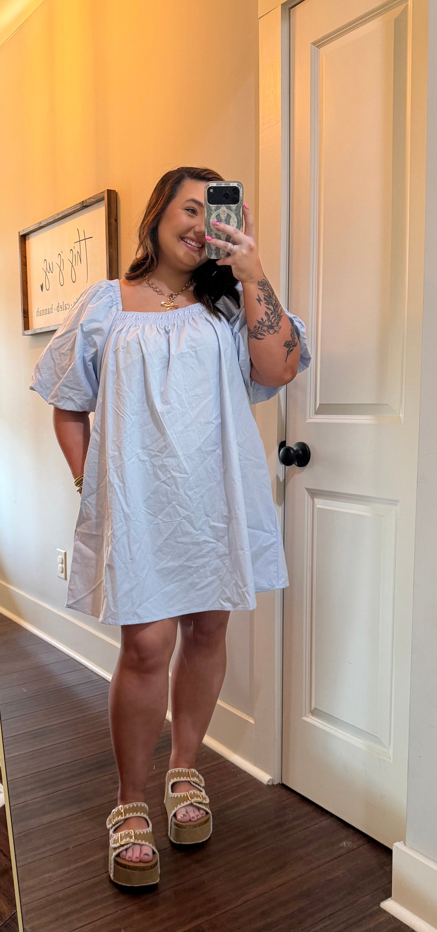 MARYANNE POPLIN DRESS