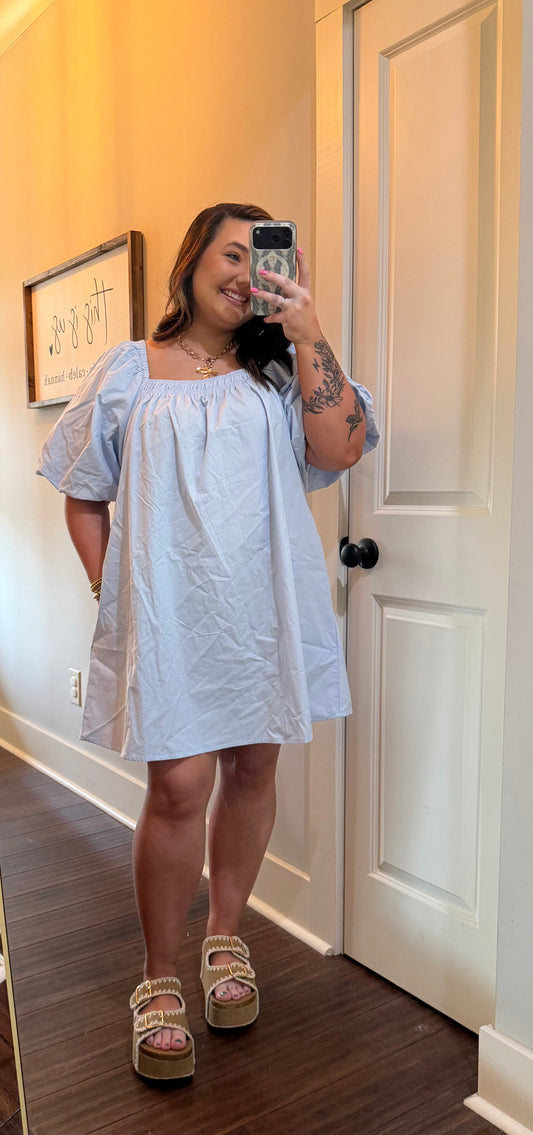 MARYANNE POPLIN DRESS
