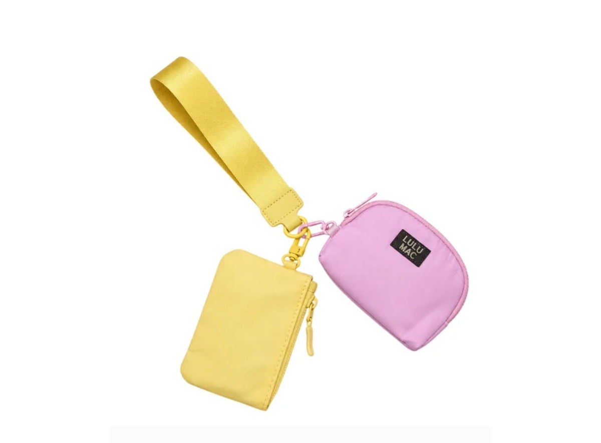 LULU MAC DOUBLE POUCH WRISTLET
