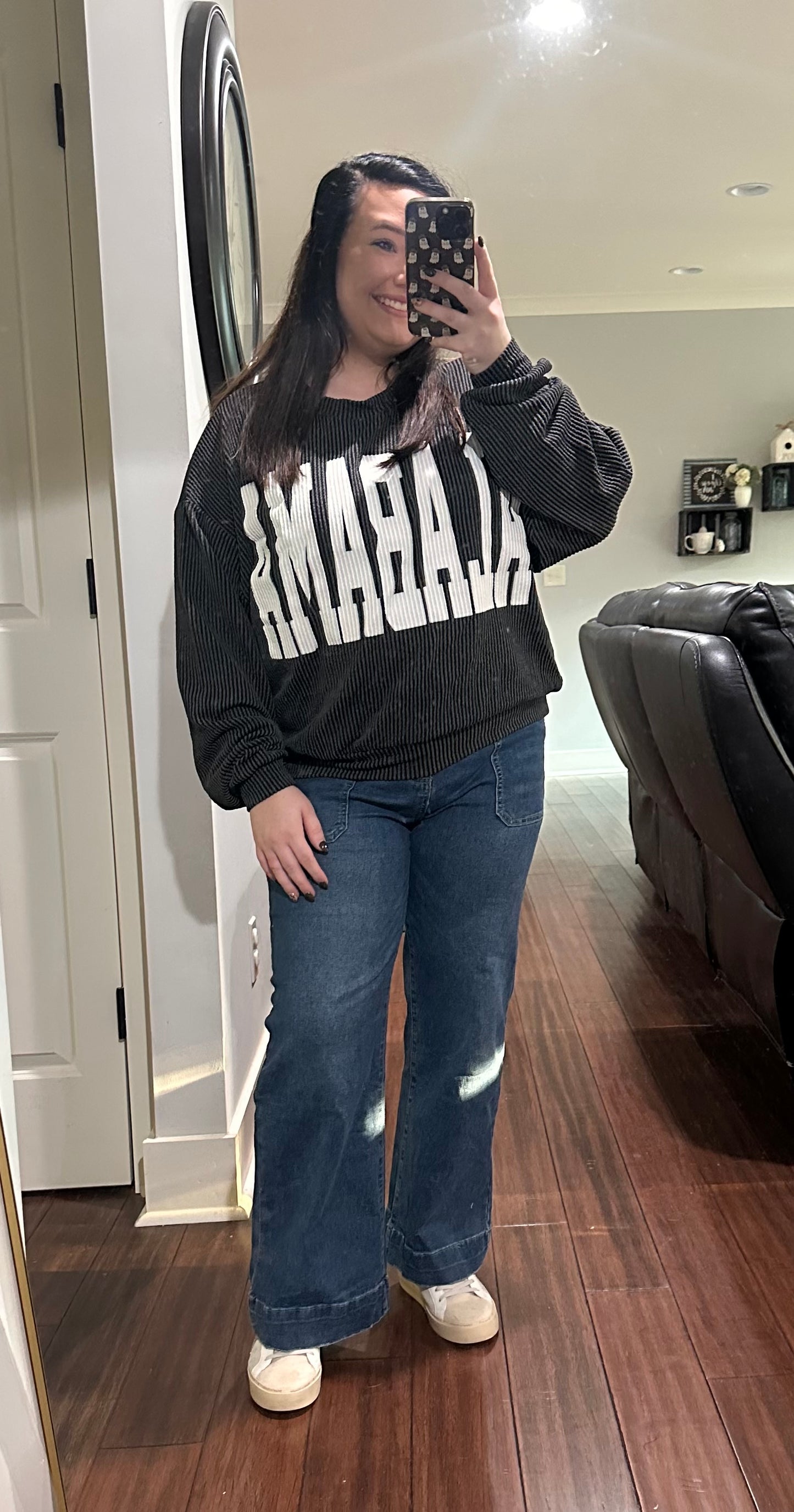 ALABAMA Graphic Print Crewneck