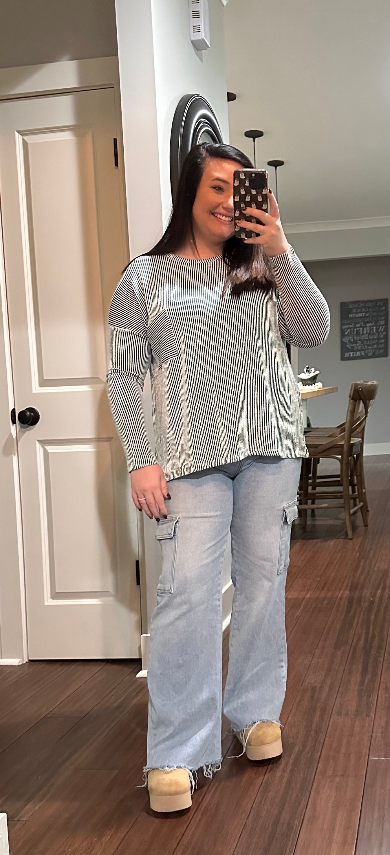 MARGO RIBBED TOP **SMALL-3X**