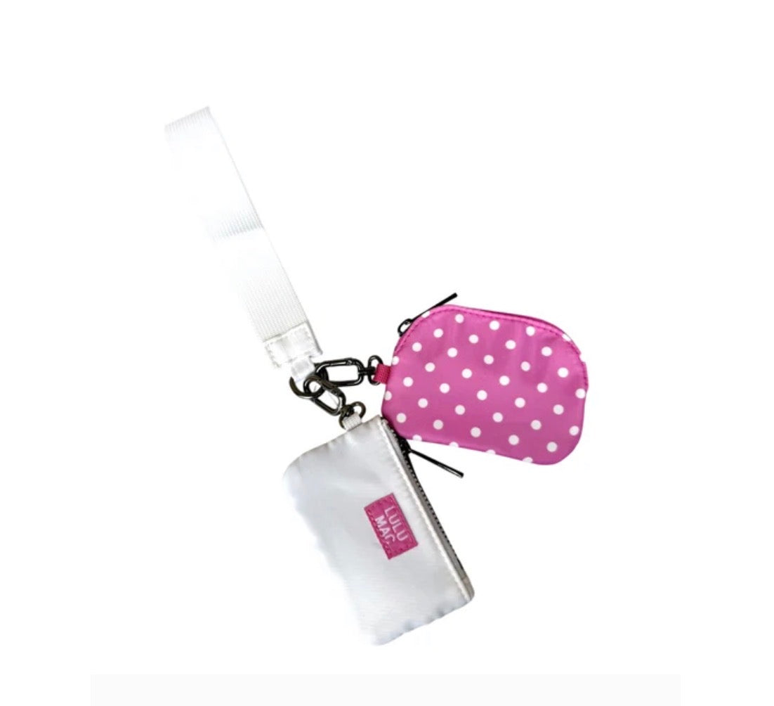 LULU MAC DOUBLE POUCH WRISTLET