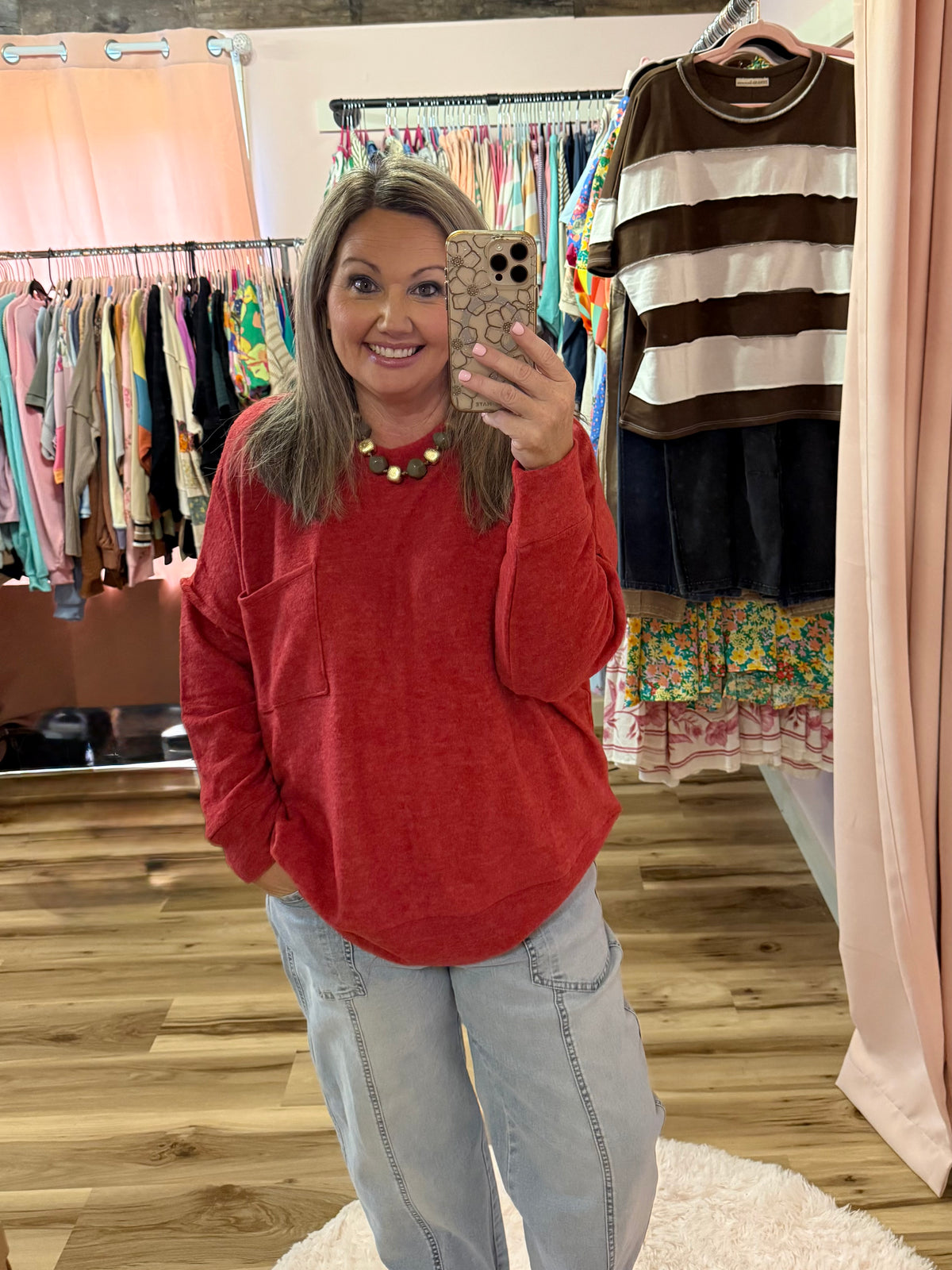 MAGGIE MELANGE SWEATER