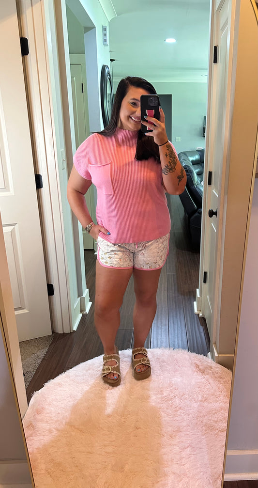 QUINN QUILTED SHORTS