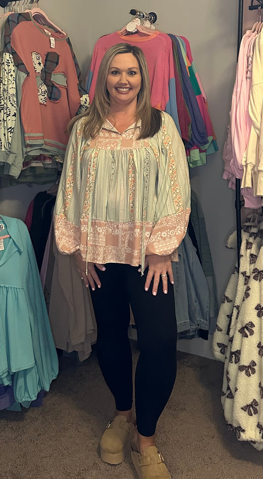 KAYLA BOHO TOP