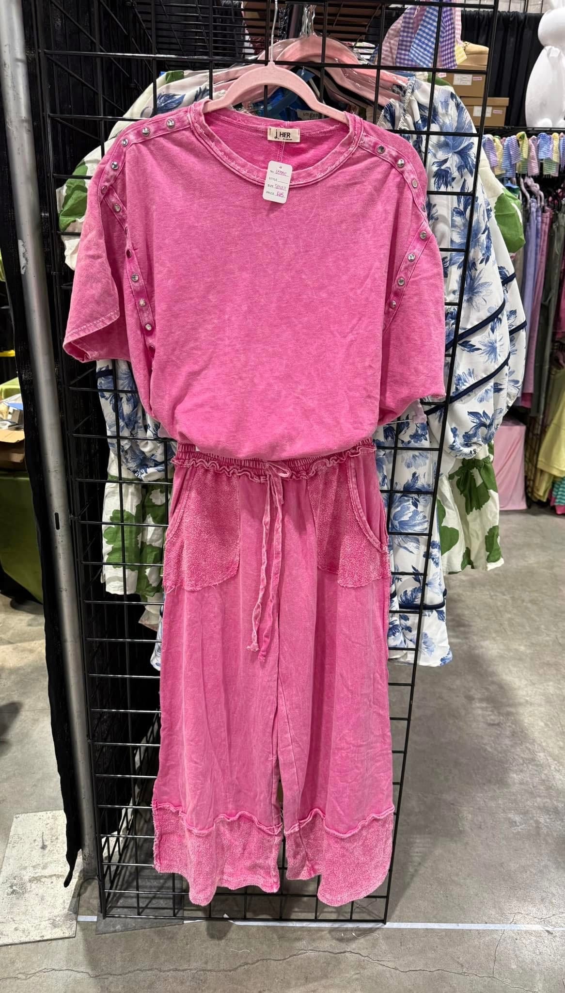ELSIE RAW HEM PANTS